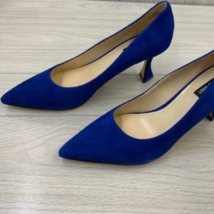 Nine West Workin Pumps, Women's Size10 M, Dark Blue MSRP $89